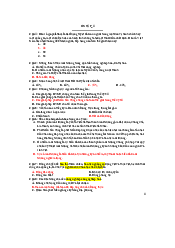 Ôn tập số 1 môn Con người và môi trường | Trường Đại học Mở Thành phố Hồ Chí Minh