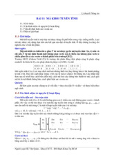 BT môn Lý thuyết thông tin_Mã khối tuyến tính| Môn Lý thuyết thông tin| Trường Đại học Bách Khoa Hà Nội