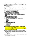 Quy phạm pháp luật và quan hệ pháp luật - Pháp luật đại cương | Đại học Tôn Đức Thắng
