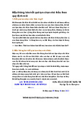 Mẫu thông báo kết quả lựa chọn nhà thầu theo quy định mới