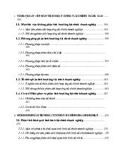 Phân tích hoạt động tài chính - Môn quản trị học - Đại Học Kinh Tế - Đại học Đà Nẵng