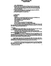 Phân Tích Tác Phẩm "Một Người Hà Nội" - Nguyễn Khải (VN101)