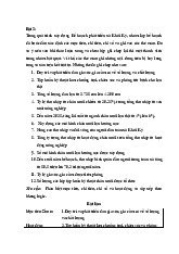 Ôn tập Bài 2 - Chương 5: Kế hoạch phát triển xã Khôi Kỳ | Quản lý tài chính công | Trường Đại Học Lâm Nghiệp