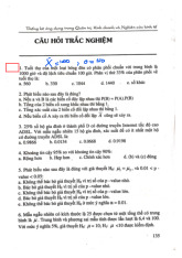 Câu hỏi ôn tập trắc nghiệm môn Thống kê ứng dụng | Đại học Công nghiệp Thực phẩm Thành phố Hồ Chí Minh