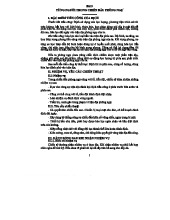 Chiến đấu Phòng ngự - Bài 5: Nhiệm vụ và Yêu cầu Chiến thuật