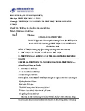 Nội dung ôn tập Triết học Mác-Lênin - Triết học Mác-Lênin | Đại học Mở Thành phố Hồ Chí Minh
