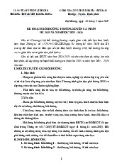 Bản kế hoạch tự bồi dưỡng thường xuyên của giáo viên năm học 2025 - 2026