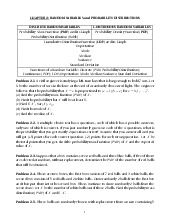 Chapter 2: Random Variables And Probability Distributions môn Tiếng Anh chuyên nghành  | Trường Đại học Y Dược, Đại học Quốc gia Hà Nội