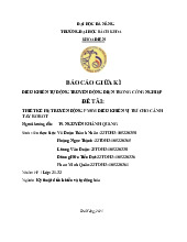 Đề cương môn Truyền động điện - Trường Đại học bách khoa - Đại học đà nẵng.