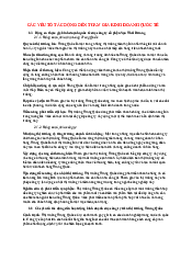 Các yếu tố tác động Kinh tế quốc tế | Học viện Chính sách và Phát triển