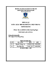 Thiết Kế Website Kinh Doanh Quần Áo Trẻ Em | Tiểu luận Giao Tiếp Đa Phương Tiện trong kinh doanh