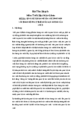 Bài Thu Hoạch Triết - Hệ điều hành | Trường Đại học Khoa học Tự nhiên, Đại học Quốc gia Thành phố Hồ Chí Minh