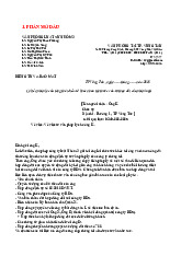 Mẫu thư tư vấn Tham khảo - Biểu mẫu văn bản