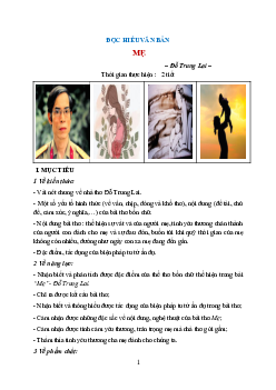 Giáo án Ngữ văn 7 Bài 2: Thơ bốn chữ, năm chữ sách Cánh diều