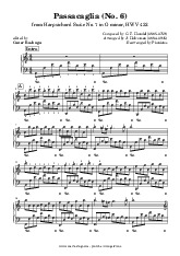 Passacaglia - Handel/Halvorsen (Piano Solo) - Tài liệu tổng hợp