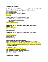 Ôn tập pháp luật đại cương | Trường Đại học Thương Mại