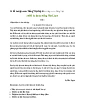 35 đề ôn tập môn Tiếng Việt lớp 4