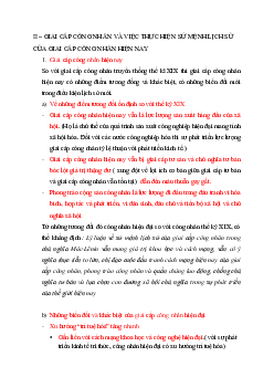 Giai cấp công nhân và việc thực hiện sứ mệnh của giai cấp công nhân hiện nay