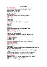 Ôn tập trắc nghiệm 2023 môn Cơ sở Văn hóa Việt Nam | Trường Đại học Duy Tân