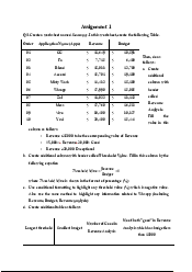 Assignment 1 - Business Computing Skills | Trường Đại học Quốc tế, Đại học Quốc gia Thành phố HCM