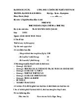 Nhiệm vụ thiết kế đồ án Quá trình & thiết bị môn Công nghệ Hoá học - Dầu và khí | Trường Đại học Bách khoa, Đại học Đà Nẵng