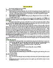 Đề cương Cuối kỳ - Thuế Xuất Nhập Khẩu và Đặc Điểm của Chúng môn Luật kinh tế | Trường đại học Mở Hà Nội