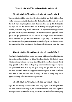 Tóm tắt văn bản Vừa nhắm mắt vừa mở cửa sổ (7 mẫu) | Văn mẫu 7 Kết nối tri thức