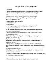 Ôn tập Câu hỏi đuôi - Ngữ pháp Tiếng Anh | Trường Đại học Cần Thơ