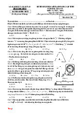 Đề Thi HSG Vật Lí 12 Sở GD Ninh Bình 2024-2025 Giải Chi Tiết