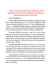 Nghiên cứu các nhân tố ảnh hưởng đến sự hài lòng sinh viên tại Nhà hàng Dooki | Marketing du lịch | Đại học Tôn Đức Thắng