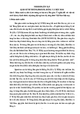 Đề cương ôn tập Lịch sử Tư tưởng phương Đông và Việt Nam | Học viện Báo chí và Tuyên truyền