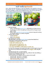 Xuất Khẩu Quả Bưởi Hướng Dẫn Chi Tiết về Thủ Tục và Chính Sách | Môn Đại lý giao nhận và khai báo hải quan - Đại học Sư phạm Kỹ thuật Thành phố Hồ Chí Minh