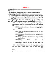 Tiểu luận Kinh tế chính trị: các giải pháp để thúc đẩy công nghiệp hóa, hiện đại hóa nông nghiệp nông thôn ở việt nam hiện nay