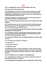 Đề thi môn Giao tiếp kinh doanh | Học viện Ngân hàng