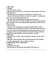 Đề cương môn Hóa học phân tử – khoa học  Trường Đại học bách khoa - Đại học đà nẵng
