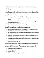 Chương 5: Mô Hình BFD & DFD trong Phân Tích Chức Năng và Dữ Liệu