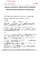 Tóm tắt Chương 5: Cơ cấu xã hội - giai cấp và liên minh giai cấp,tầng lớp trong thời kỳ quá độ lên chủ nghĩa xã hội môn Chủ nghĩa xã hội khoa học | Trường Đại học Tôn Đức Thắng
