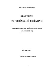 Giáo Trình Tư Tưởng Hồ Chí Minh | Đại học Kinh tế kỹ thuật công nghiệp