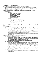 Đề cương lý luận chung - Lý Luận Nhà nước và pháp luật | Trường Đại học Luật, Đại học Quốc gia Hà Nội
