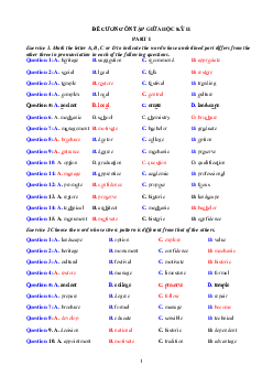 Đề cương ôn tập giữa học kì 2 môn Tiếng Anh 11 Global Success | Đáp án