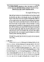 Vận Dụng Phương Pháp Dạy Học Dự Án Trong Mô Đun Dịch Vụ Lễ Tân HCTX-2024| Đại học Quốc Tế Hồng Bàng