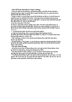 Chủ thể thực hiện hành vi tham nhũng và tài sản tham nhũng | Pháp luật đại cương | Đại học Khoa học Xã hội và Nhân văn, Đại học Quốc gia Thành phố HCM