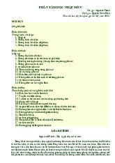 Giáo trình tâm lý học nhập môn | Đại học Quốc gia Hà Nội