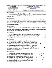 Đề chọn học sinh giỏi Toán 9 năm 2024 – 2025 sở GD&ĐT Quảng Trị