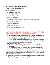 Ghi Chép Môn Tư tưởng Hồ Chí Minh | Đại học Kinh Tế Quốc Dân