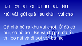 Giáo án điện tử Tiếng việt 1 Chân trời sáng tạo : Các nét cơ bản
