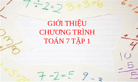 Giáo án điện tử Toán 7 Bài 1 Cánh diều: Tập hợp Q các số hữu tỉ