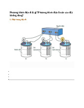 Phương trình điện li là gì? Phương trình điện li nào sau đây không đúng