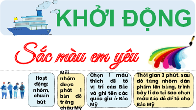 Bài giảng điện tử môn Địa Lí 7 Bài 14: Đặc điểm tự nhiên Bắc Mỹ | Cánh diều