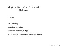 Chapter 4b: Local search algorithms | Đại Học Nội Vụ Hà Nội